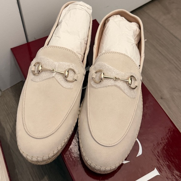 Gucci Shoes - Brand New Gucci Horsebit Loafers Convertible Mule White Leather US 8.5/ EU 38.5
